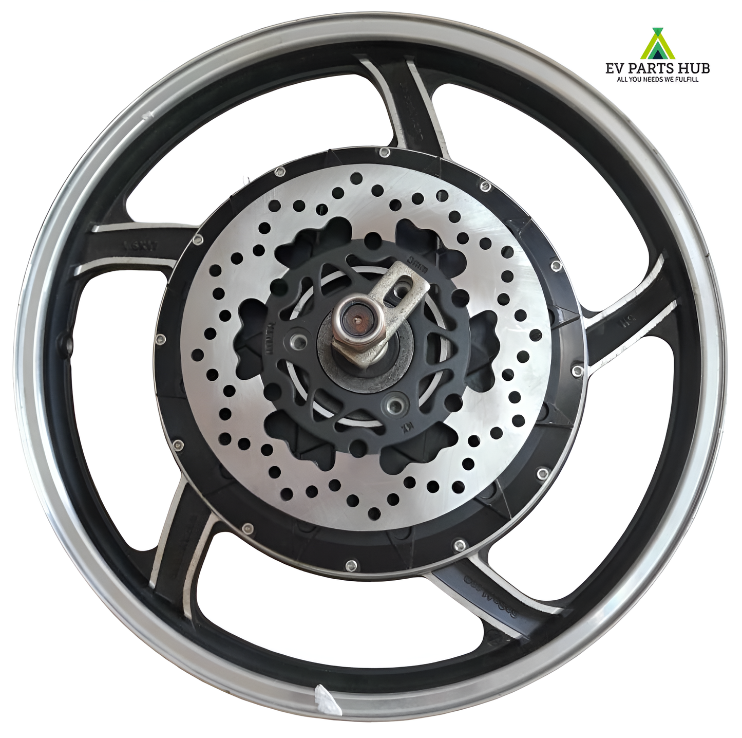 17 inch 72V 2000watt BLDC motorcycle hub motor kit ( DISK Break )