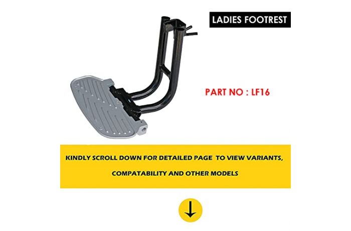 Ladies Footrest/Footrest Assly. Compatible for Hero Optima Electric/Hero Atria Electric all electric scooter