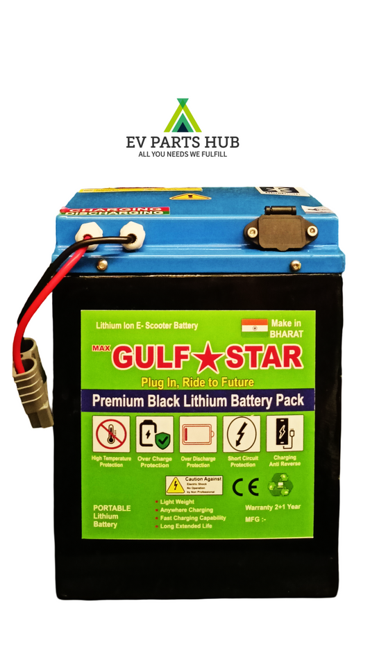 5 Year warranty  Gulf star battery EV 60V / 30 AH NMC-LITHIUM ADVANCE  BATTERY