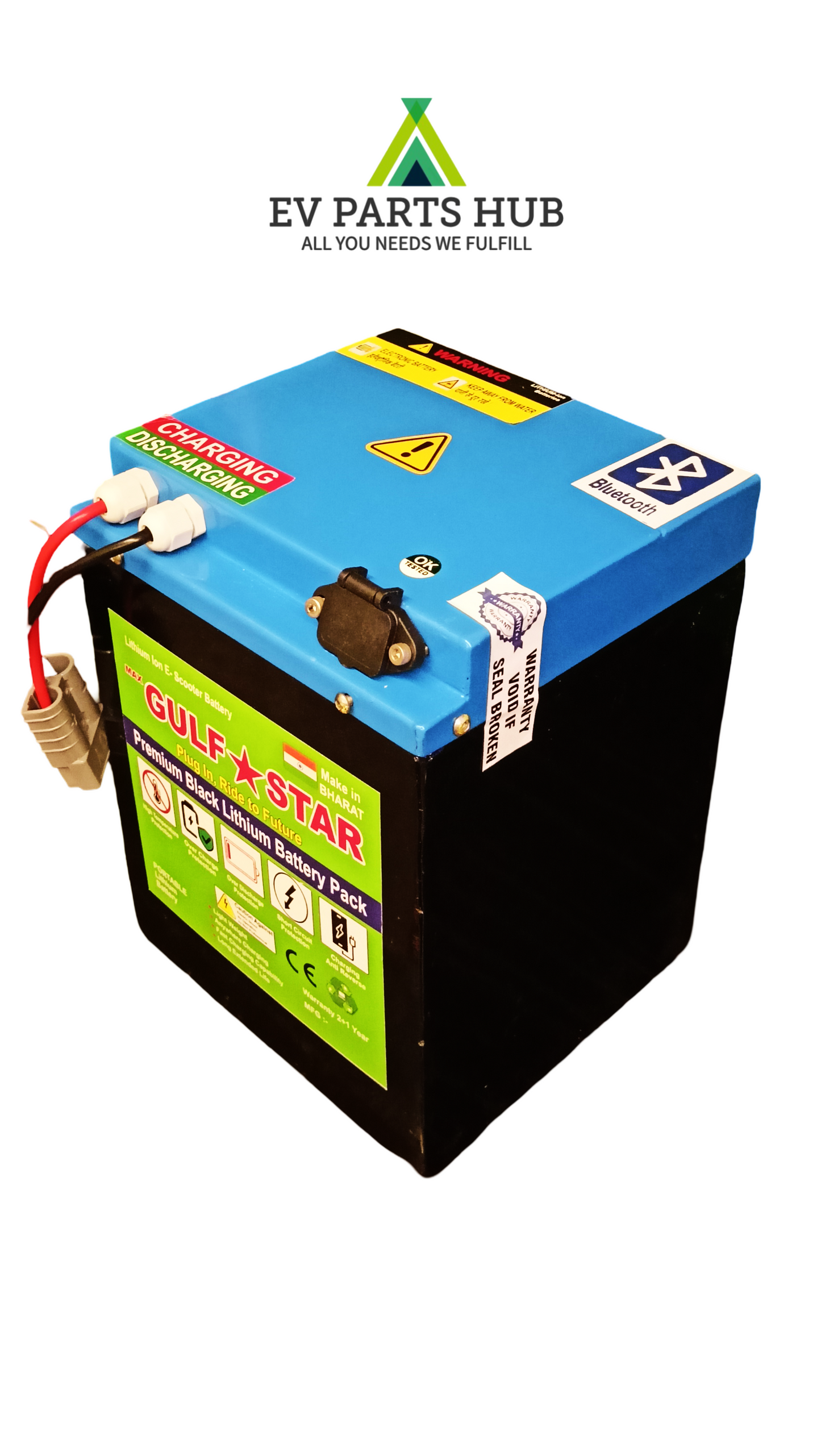 5 Year warranty Gulf star battery EV 60V / 30 AH NMC-LITHIUM ADVANCE BATTERY