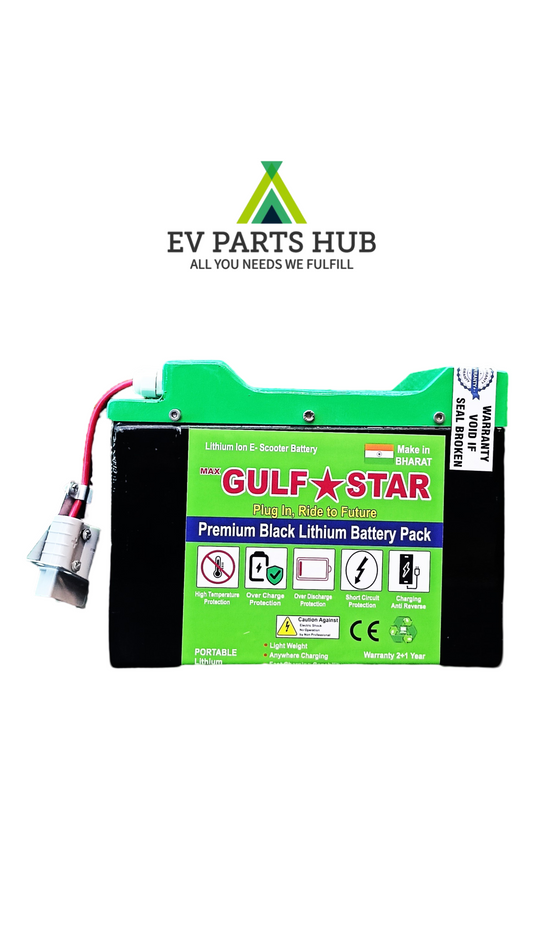 5 Year warranty Gulf star battery EV 48V /30 AH NMC-LITHIUM POLIMER ADVANCE  BATTERY