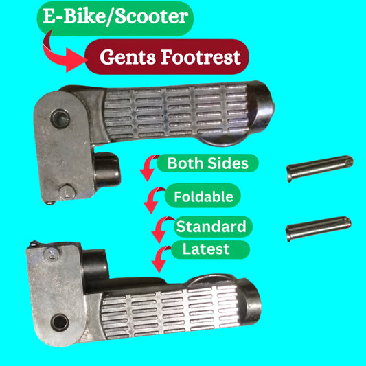 48v-72v Aluminum Electric scooter Gents Footrest