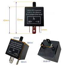 3 pin flasher for Electric scooter (square)