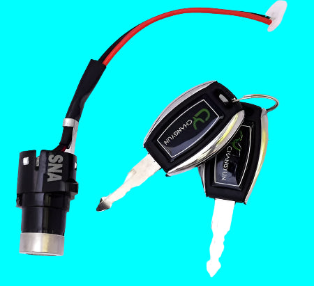 Electric Scooter Bicycle Switch Key Power Lock for E-Bike and scooter