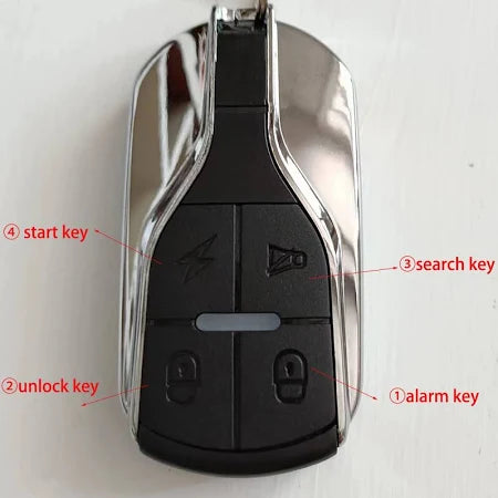 36,48,60,72V Universal Electric Scooter and Bicycle Anti Theft Alarm with Remote