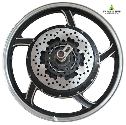 17 inch 72V 2000watt BLDC motorcycle hub motor kit ( DISK Break )