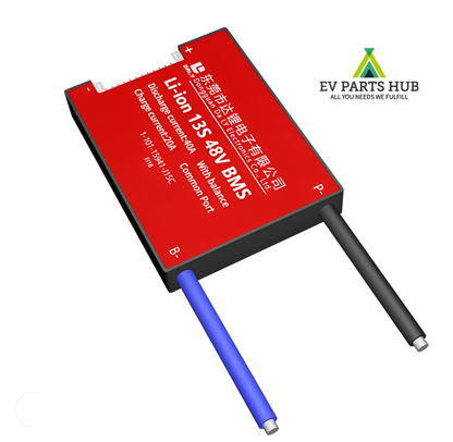DALY BMS 13S 48V 40A Li-ion Battery Protection Module PCB Protection Board with Balance Leads BMS for 18650 Battery Pack 48V(Standard BMS,40A)