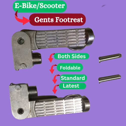 48v-72v Aluminum Electric scooter Gents Footrest