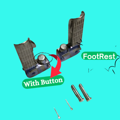 48v-72v Aluminum Electric scooter Gents Footrest