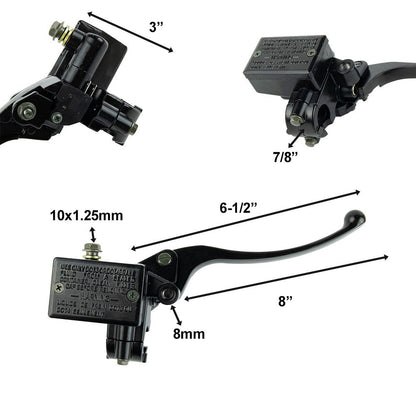 Disc Brake Pump set with Lever Left/Right